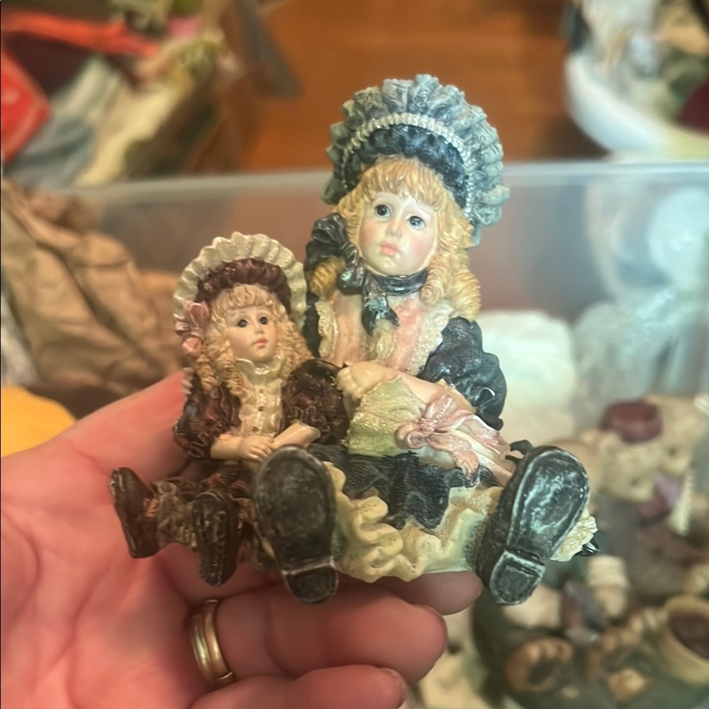 Vintage Porcelain Doll Figurines
